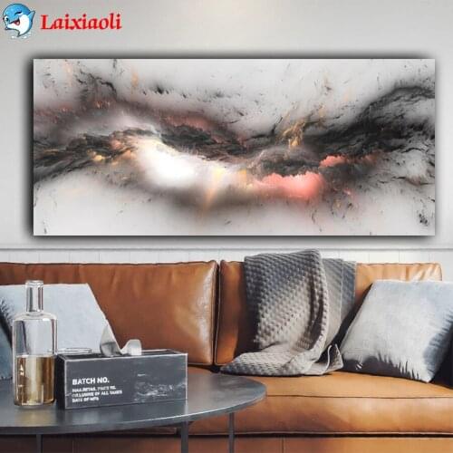 DIY Diamond Painting Abstract art, colorful clouds Full Square Diamond Embroidery sale Cross Stitch sets Mosaic Handmade Gift