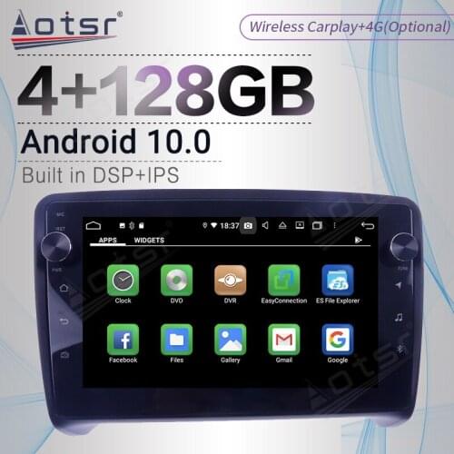 Carplay 4+128GB For Audi TT 2 8J 2006 - 2013 Android Radio Tape Recorder Car Multimedia Player Stereo Head Unit GPS Navi No 2din