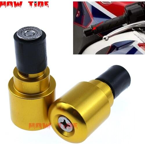 CNC Bar End Caps for Honda Cbr1000rr Cbr650r Cbr500r Handlebar Hand Grip Ends Slider Motorcycle Accessories