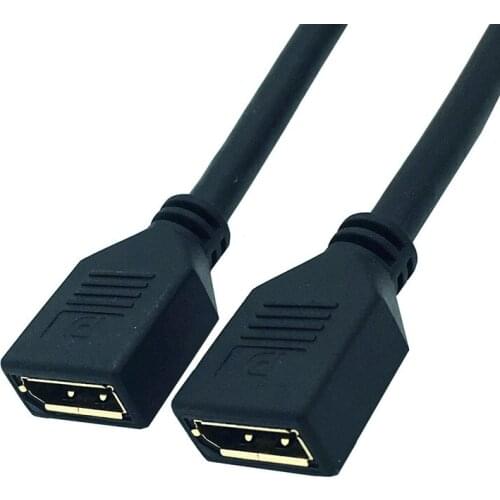 DisplayPort DP Male & Female to Female Extension Cable 0.3m/30cm