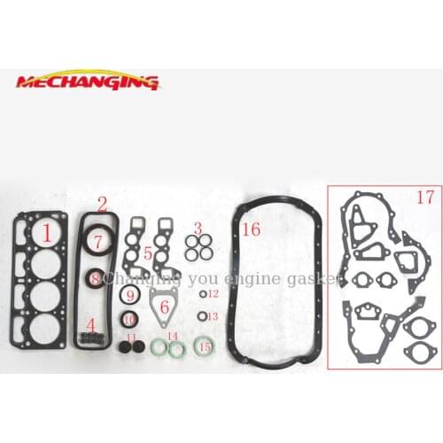 FOR DAIHATSU CHARMANT TOYOTA COROLLA Coupe STARLET LITEACE 4K 4KC Engine Parts Full Set 04111-13033 50029400