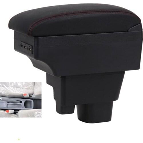 For Geely MK armrest box universal car center console modification accessories double raised with USB