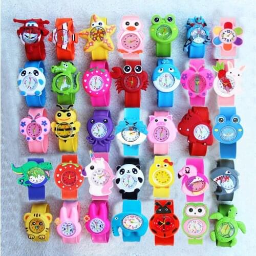 35 Mixed Styles Cartoon Toy Watches Childrens Electronic Watch for Boys Girls Students Kindergarten Childrens Day Gift Watches