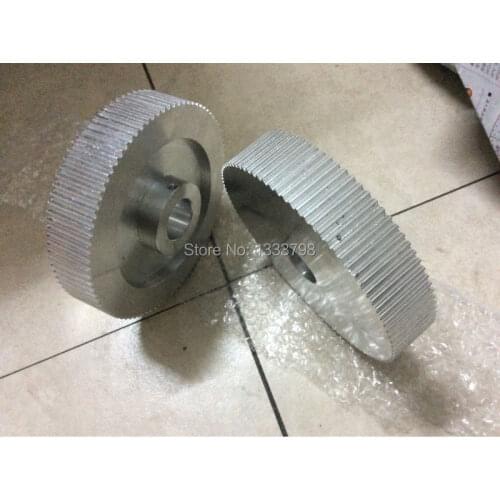 China manufacturing 5M 100Z transmission belt gear/ HTD5M pulley