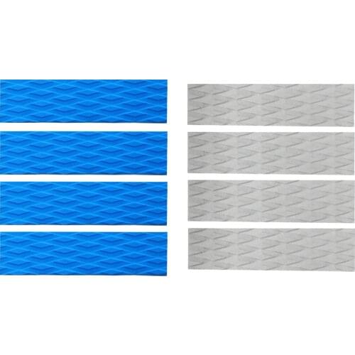 Lot 4 Surfing Front Traction Pad - SUP Surfboard Deck Grip Mat Replacement - Adhesive & Versatile - Various Colors