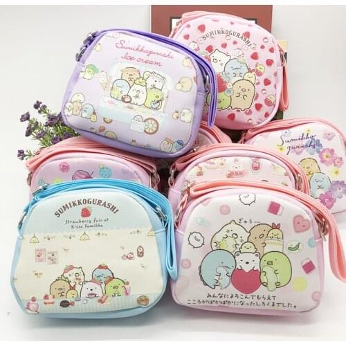 LISM Sumikko Gurashi 66161 Anime Shoulder Bags Cartoon Handbag Casual Shopping Bag Lady Girls Gifts