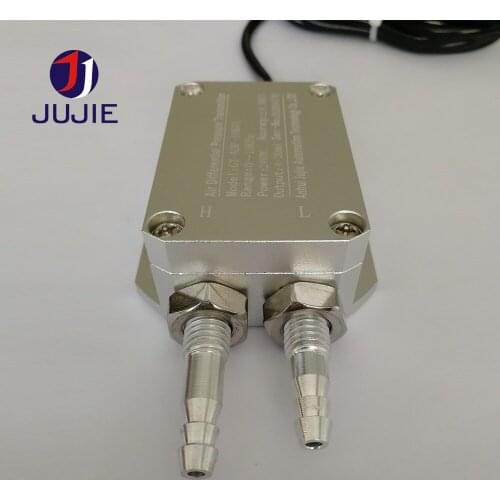 Micro air gas differential pressure sensor transducer wind controller 0~50pa negative -200Pa-20KPa two wires 4-20mA signal