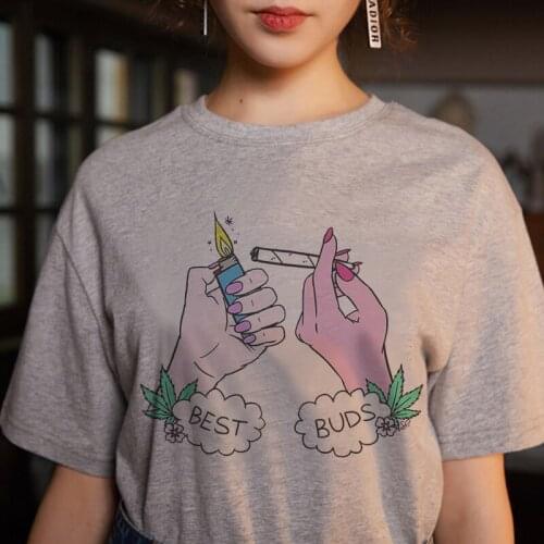 2020 New Camisetas Verano Mujer Thin Section Streetwear T Shirt Harajuku Long Hair Princess Shopping Kawaii Printed Tshirt Tops