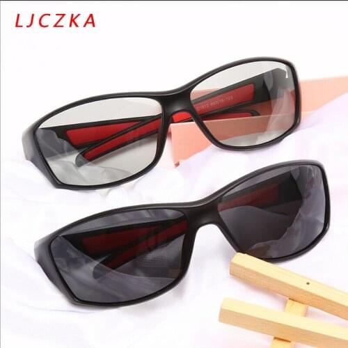 Fashion Square Photochromic Sunglasses Men Polarized Chameleon Sun Glasses Women High quality Glasses Mens Driving Oculos