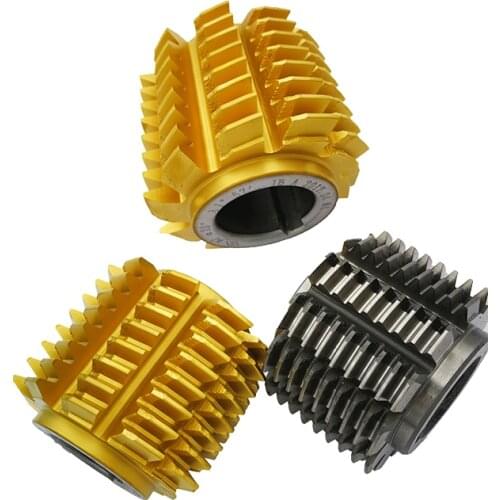 M0.5/M0.6/M0.7/M0.8/M1.0/M2.0/M3.0M/M4.0 modulus PA 20 degrees HSS Titanium coating Gear hob Gear cutting tools Free shipping