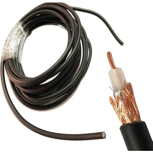 RG58 50-3 RF coaxial cable RG-58 RG58 cable Wires 50ohm 5m 10m 20m 30m 50m