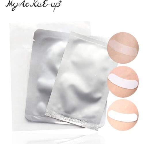 3D Super Thin Eyelash Gel Pad Silicone Patches Under Eye Pad For Eyelashes Extension Silicone Pads Eyelash extension Tool