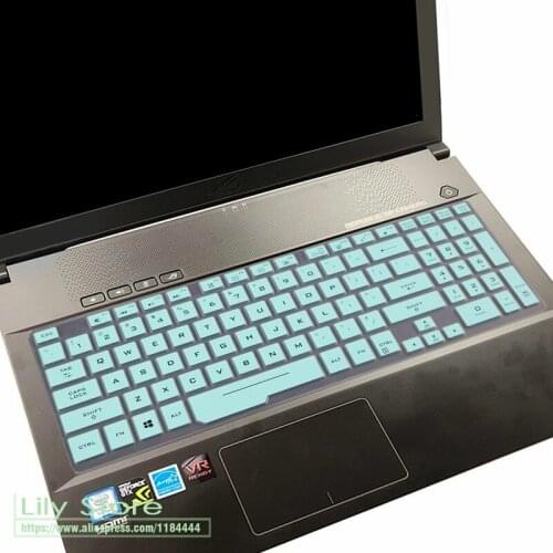 For ASUS ROG Zephyrus M 15 GM501 GM501GM gm501g GU501GM GU501 GU501G GM501GS Silicone Keyboard Cover laptop Protector