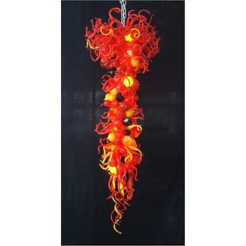 Contemporary High Quality Hotel Decoration Bubble Shape Blown Glass Chandelier Lighting