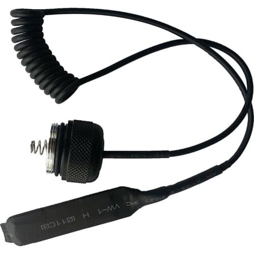 Remote Switch for UltraFire WF-502B Flashlight 502B Pressure Tail Switch 502 Mouse Tail Switch wire switch extension cable