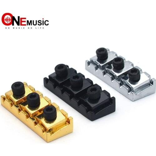 10pcs 43mm Zinc Alloy Electric Guitar Locking Nut String Lock with Allen Wrench High Quanlity Guitar Parts & Accessories