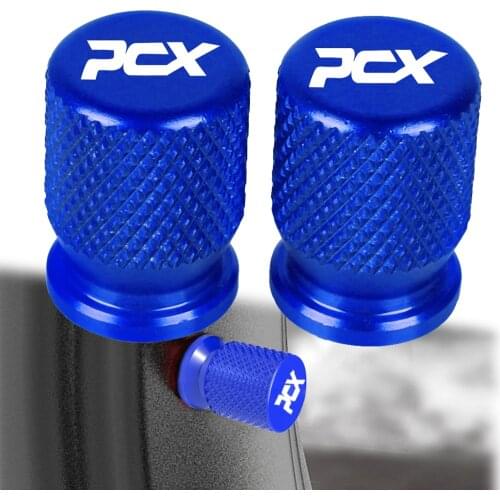 Motorcycle Accessories Wheel Tire Valve caps Airtight Covers For Honda PCX 125 PCX125 PCX 150 PCX150 2010-2020 With LOGO ''PCX"