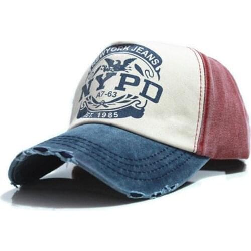 Spring Summer washed baseball caps for men women 2019 new letter printed casual adjustable snapback caps wholesale dropshiping