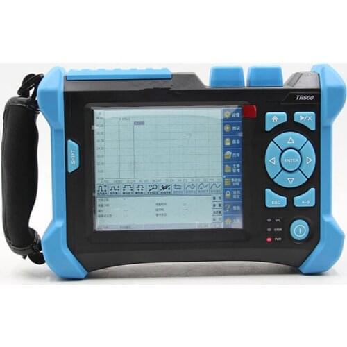 Large Touch Screen Display FTTX OTDR tester TR-600 1310/1550nm 32/30 dB Built-in VFL