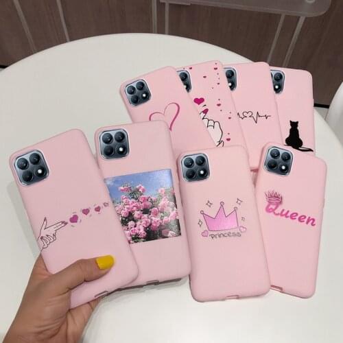 Couple Case For OPPO Reno4 Lite Case Shockproof Cartoon Painting Cover Bumper For OPPO Reno4 SE Lite Soft TPU Fundas Reno 4 Lite