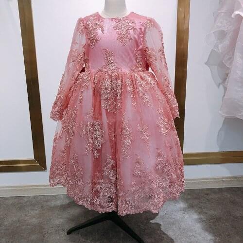 Summer Lace Children Clothing Princess Kids Dresses For Girls Causal Wear Dress 1-14Years Girls Dress Vestido Robe Fille