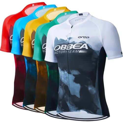 Spain 2021 New Orbeaful Team Cycling Jersey Ropa Ciclismo Summer Breathable Bicicleta Bicycle Clothes Cycling Clothing Bike