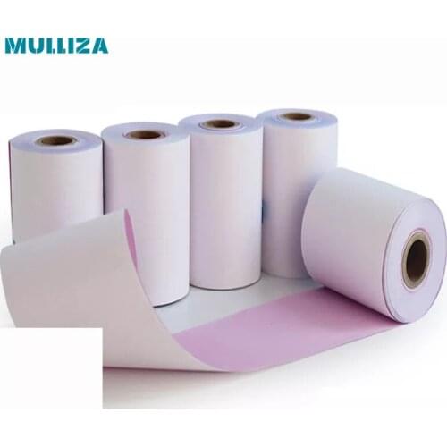 Needle printing duplex double-layer cashier paper small ticket printing paper POS machine kitchen supermarket small ticket