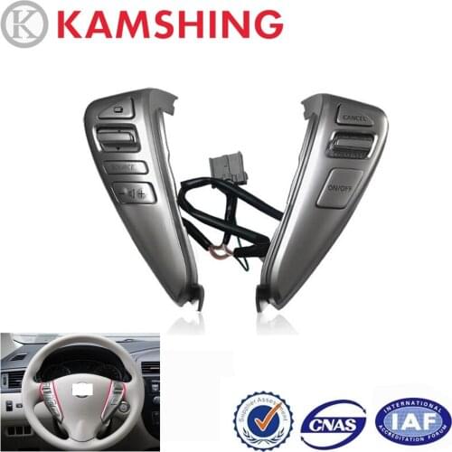 CAPQX For Nissan Tida Sylphy Livina Sunny NV200 Multi-function Steering Wheel Cruise Control Switch Music Volume Adjust Button