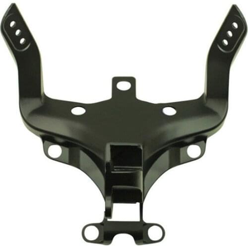 Motorcycle Black Aluminum Front Upper Fairing Stay HeadLight Bracket For Yamaha YZF-R1 2009-2014 2010 2011 2012 2013