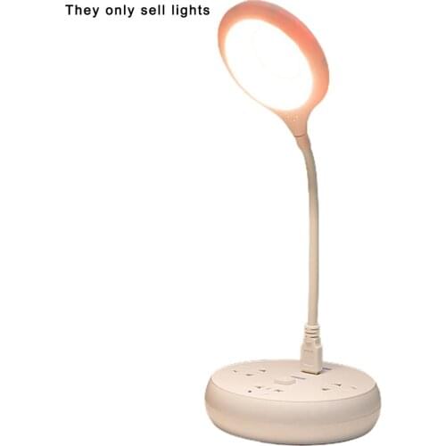 Table Lamp USB Socket Freely Foldable Portable LED Light No Flicker Soft Light Saving Energy Eye Protection Away From Myopia