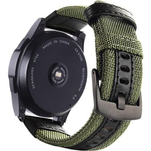 Nylon Canvas Strap For Haylou Solar LS05 Smart Watch Sport Bracelet Wristband Straps For XiaoMi Haylou Solar Watchband Correa