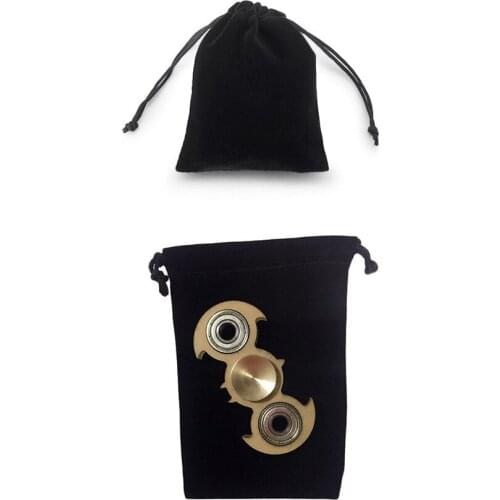 Pizies Packet Hand Spinner Triangle Finger Storage Focus ADHD Autism Time Long Anti Stress Toy Sheath Protect Cloth Bag Box Case