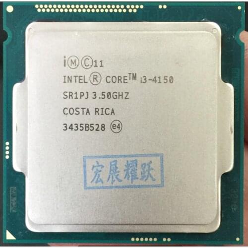 Intel Core PC Processor I3 4150 I3-4150 CPU LGA1150 22 nanometers Dual-Core 100% working properly Desktop Processor