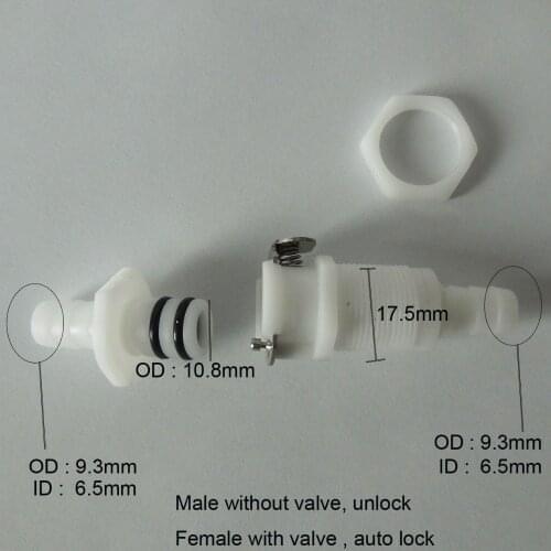 9.3mm CPC connector(this link is only for freight cost use)