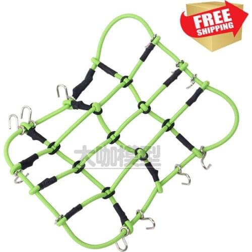 RC Parts 1/10 132x105mm roof elastic luggage net trax trx4 axial SCX10 D90 90046 option upgrade