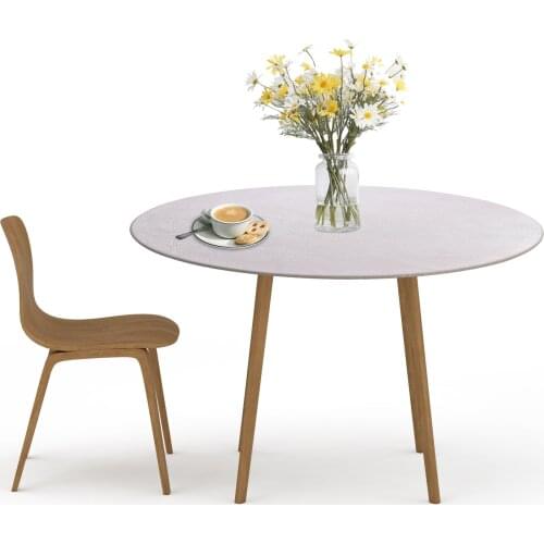 Cocktail Table Cloth Indoor Outdoor Patio Round Fitted Vinyl Tablecloth Flannel Backed Elastic Waterproof Wipeable Table Cover