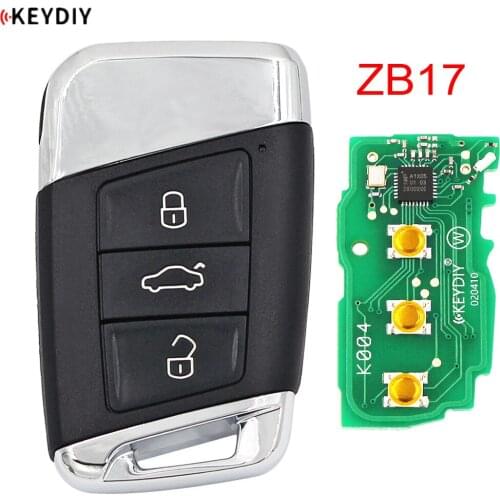 KEYDIY Universal Smart Key ZB17 for KD-X2 Car Key Remote Replacement Fit More than 2000 Models