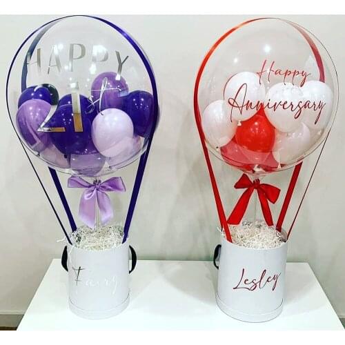 Balloon Gift Party Do Youself Birthday Valentine Baby Shower Wedding Flower Anniversary Fashion Happy Graduation Toy Clear Bobo