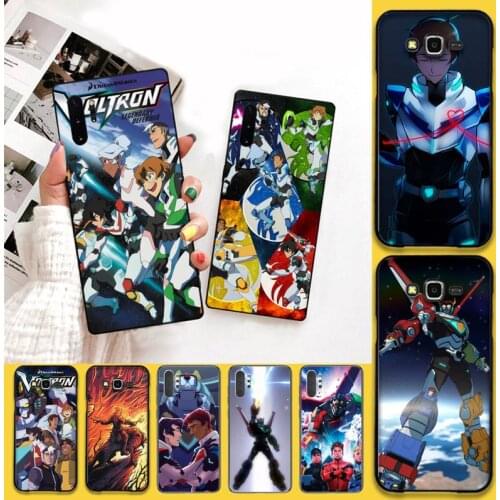 YJZFDYRM Voltron Legendary Soft black Phone Case For Samsung Note 7 8 9 10 Lite Plus Galaxy J7 J8 J6 Plus 2018 Prime