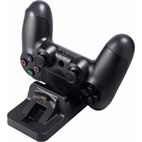 EastVita USB Dual Charging Station Charger Dock Stand for Sony PS4 Joystick Controller Fast Charging for PS4 Gamepad