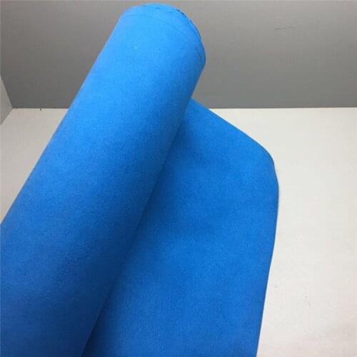 1.0MM thickness Microfiber PU ultra suede Super fiber Double plush leather material