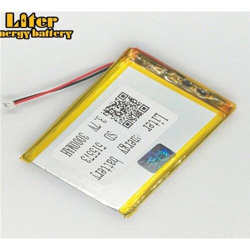 1.5MM 2pin connector 3.7V 515573 3000mah Rechargeable lipo battery solar li ion polymer lithium battery with PCM