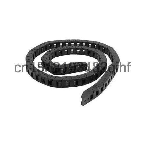 10mmx10mm Flexible Semi Enclosed Towline Drag Chain Carrier 103cm