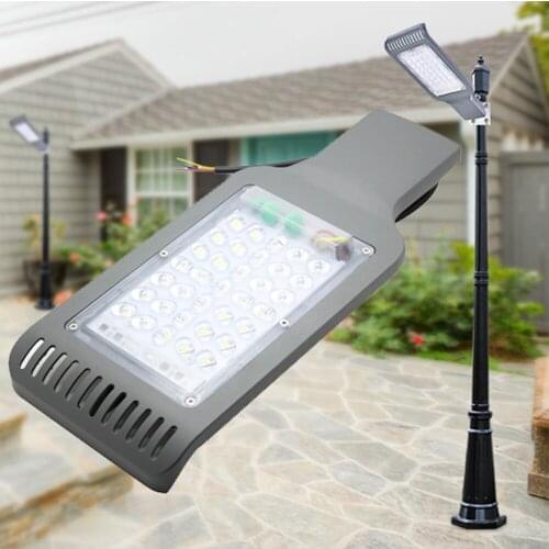 4pcs/lot 40W 80W 85-265V Ultra Thin Lightweight Mini LED Street Light Garden Park Farmland Wall Lamp Outdoor Lighting