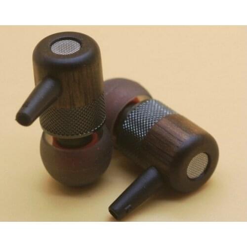 9.2mm earphone case ear shell earphone housing for in-ear earphone Wood Materials Ebony Rosewood