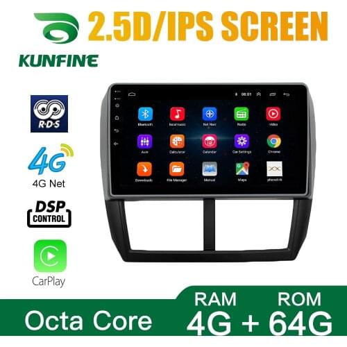 Car Stereo for SUBARU Forester 2007-2013 Octa Core Android 10.0 Car DVD GPS Navigation Player Deckless Radio Multimedia player