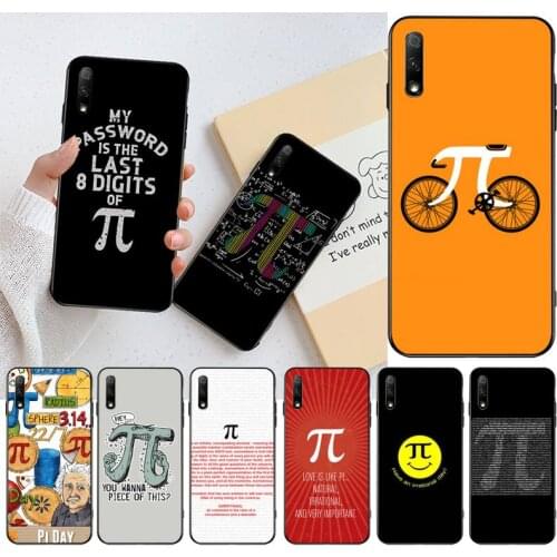 CUTEWANAN x Mathematics PI de Customer High Quality Phone Case for Huawei Honor 30 20 10 9 8 8x 8c v30 Lite view pro