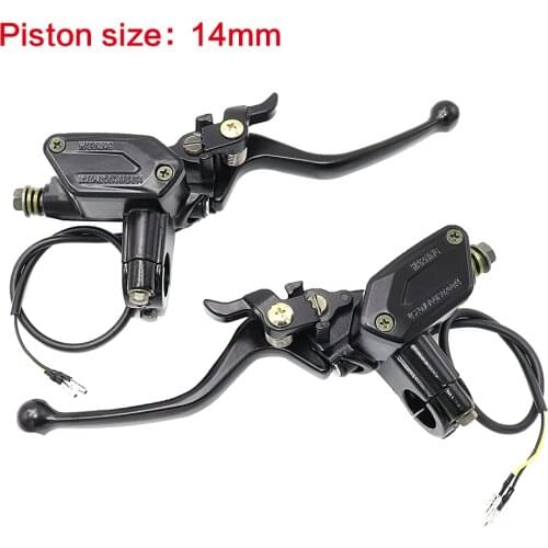 14-16mm Motorcycle Rear Hydraulic Brake Master Cylinder Pump For 50 70 110 125 150cc 250cc Thumpstar ATV Pit Pro Dirt moto Bike