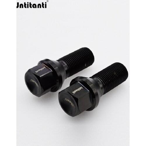 Custom high strength not rust car Gr5 titanium wheel bolt (20 pieces)