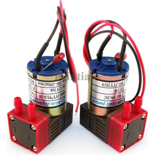 JYY PUA-10 3w 24v DC Small UV Ink Pump For Infiniti Phaeton Challenger Gongzheng Icontek UV Printer Ink Pump 100-200ML
